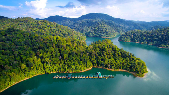 floating bungalows