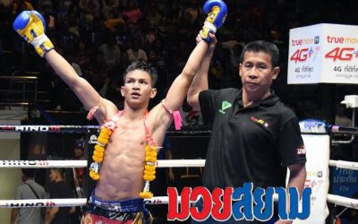 Rawai Muay Thai Boxers win in Lumpini Stadium