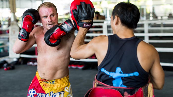 muay thai training